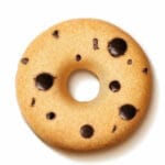 Biscotti con gocce di cioccolato fondente