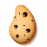 Virgole con granella di nocciole e gocce di cioccolato