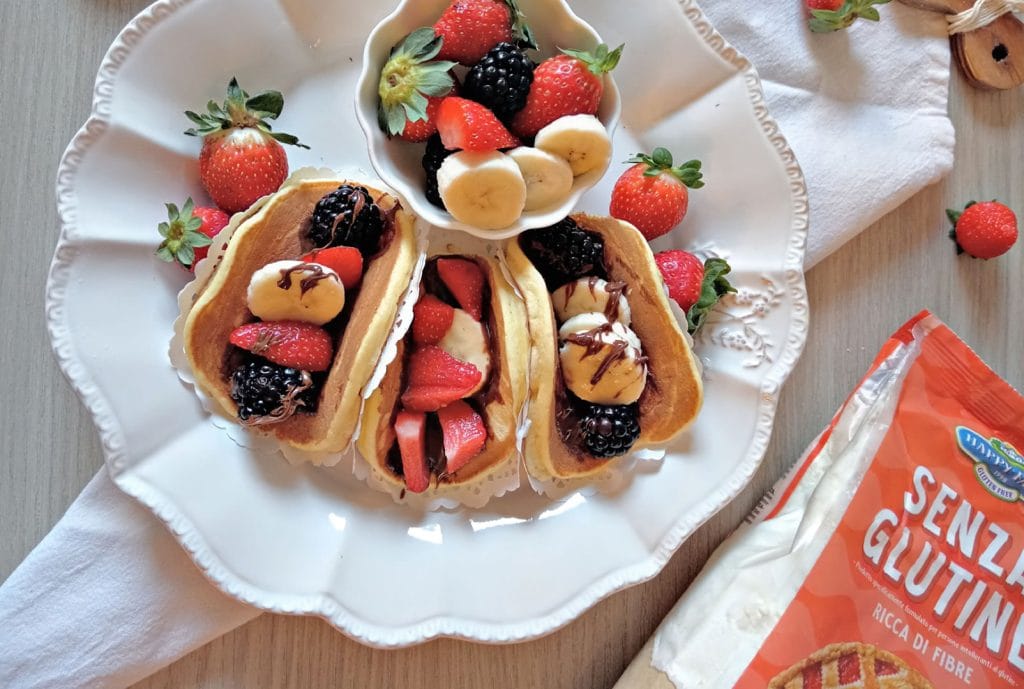 Tacos Pancake senza glutine